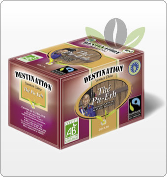 Thé en sachet Bio Equitable - Thé Pu erh Yunnan x 20 Thé en sachet Bio Equitable - Thé Pu erh Yunnan x 20